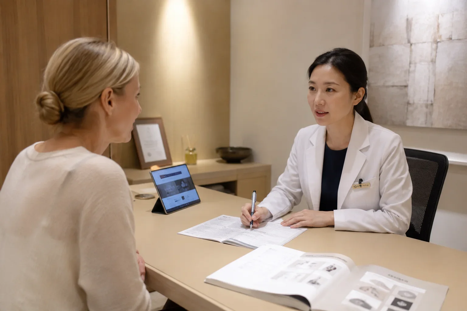 Consultation At A Hospital