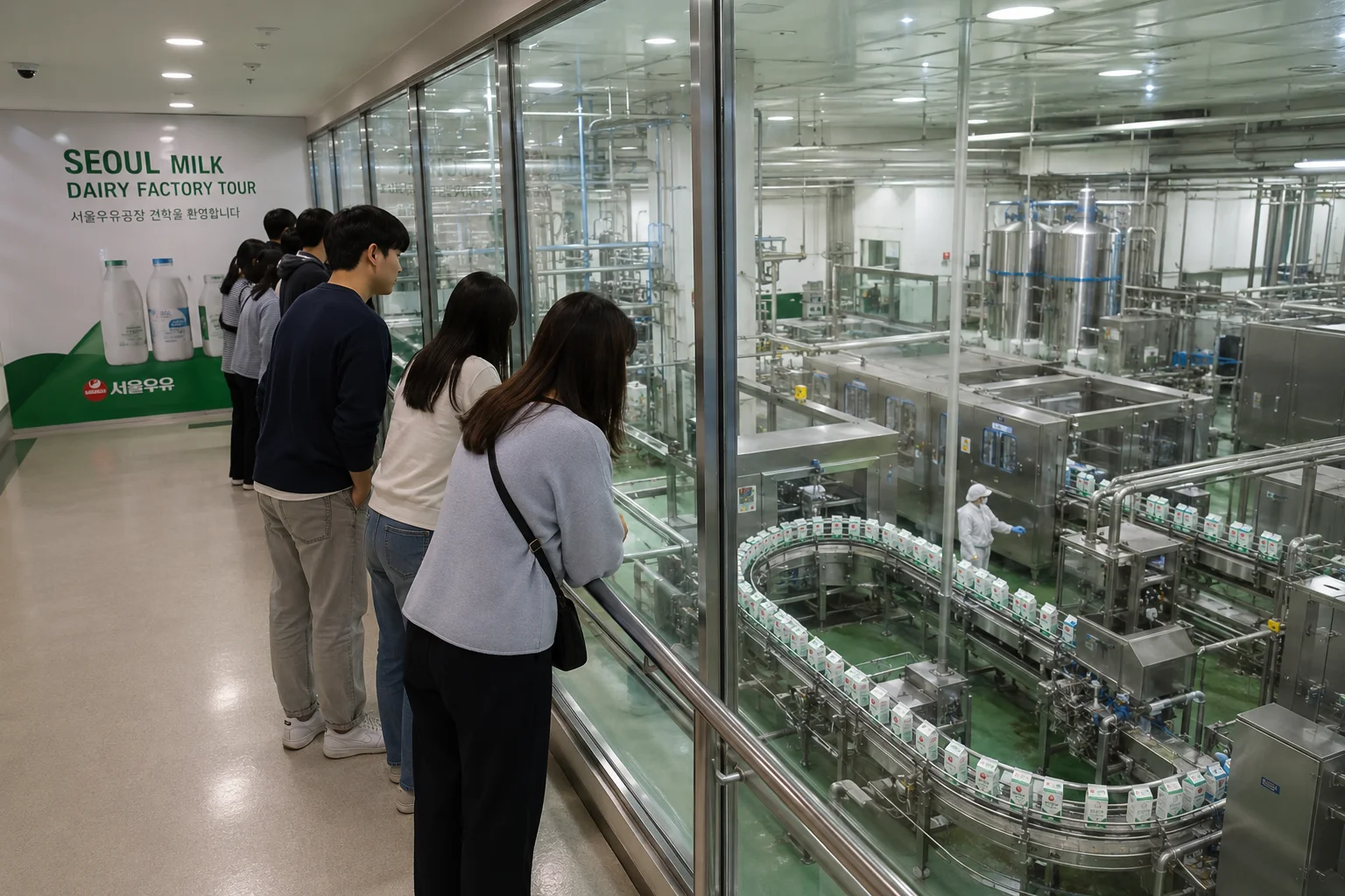 Seoul Milk Dairy Factory Tour
