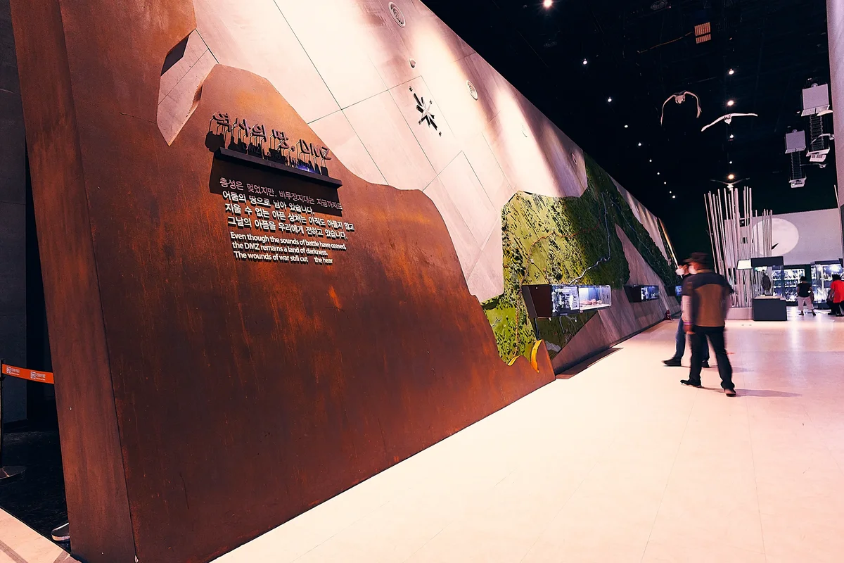 DMZ Museum. Border