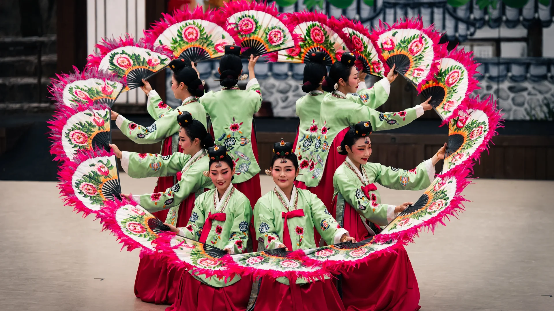 Yongin Folk Village Dances3
